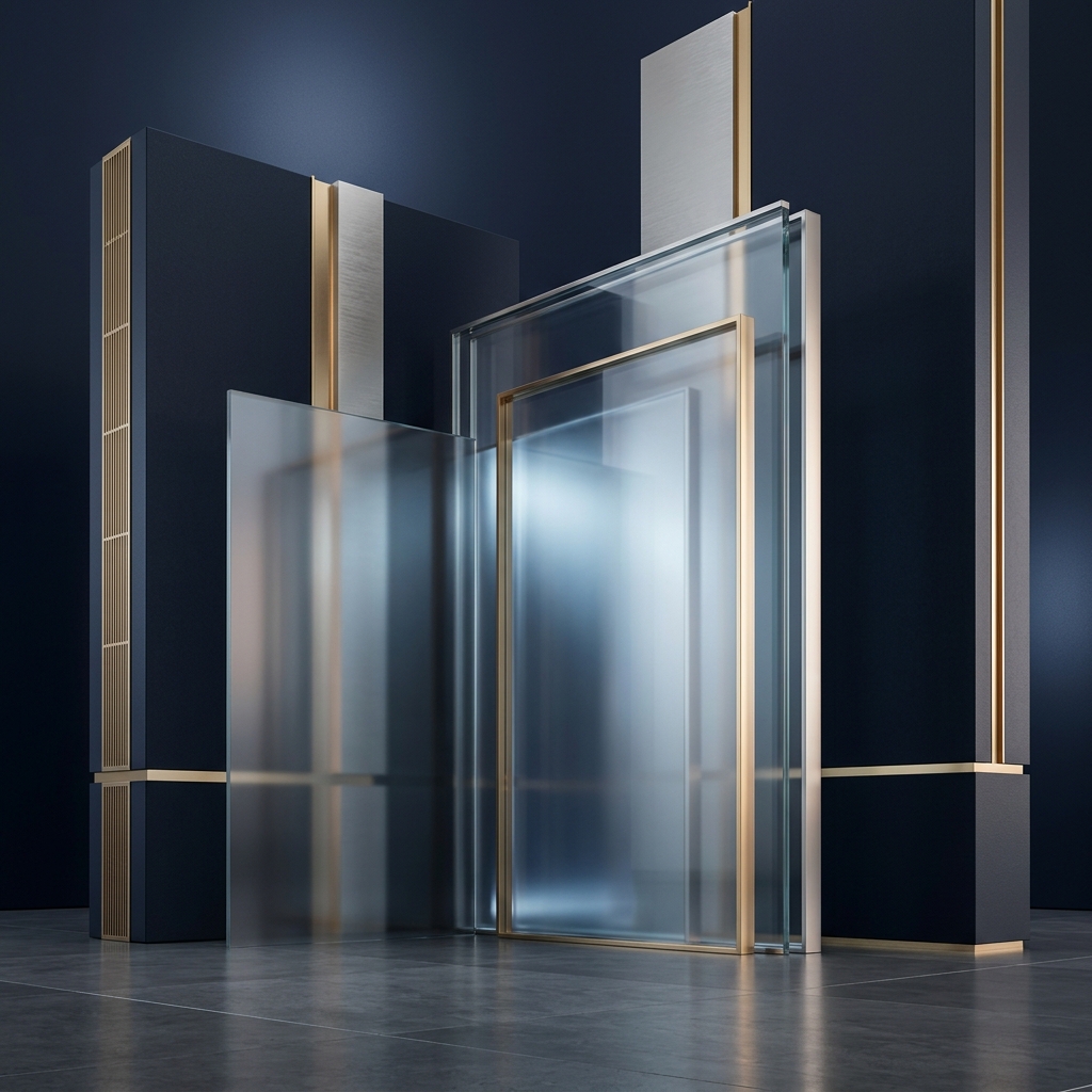 Premium corporate architectural structures representing security and stability